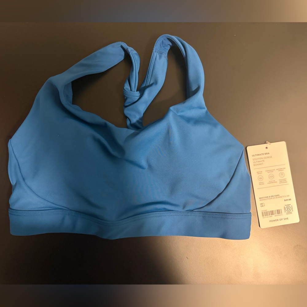 Athleta Bold Blue Sports Bra